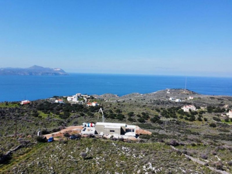 Kokkino Chorio Kreta, Kokkino Chorio: Grundstück mit unschlagbarem Meerblick zu verkaufen Grundstück kaufen